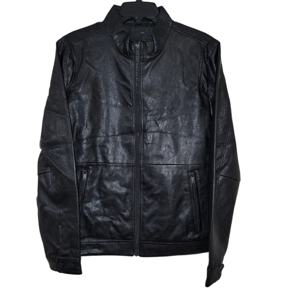 Dockers size medium black modern racer jacket NWT - Picture 1 of 9